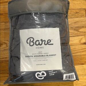 Sherpa wearable blanket